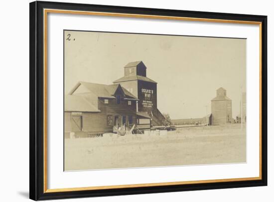 Grain Elevators, Canada-null-Framed Photographic Print