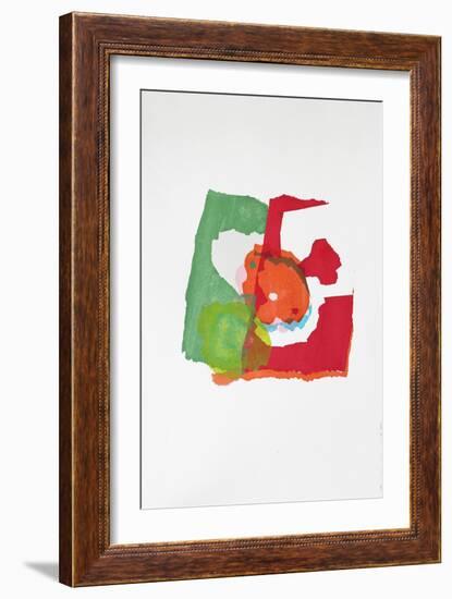 Grain of Rice, 2020 (Monoprint on Paper)-Angie Kenber-Framed Giclee Print