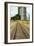 Grain Silos And Railway Track-Tony Craddock-Framed Photographic Print