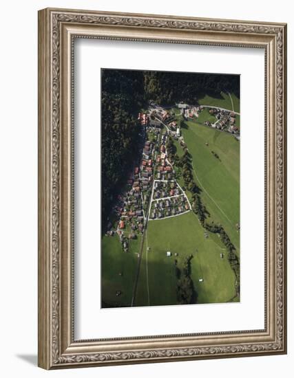 Grainau, Hammersbach, Town Centre, Resort, Tourism Region-Frank Fleischmann-Framed Photographic Print