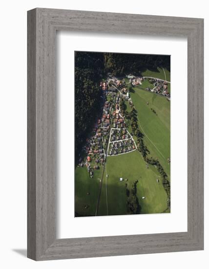 Grainau, Hammersbach, Town Centre, Resort, Tourism Region-Frank Fleischmann-Framed Photographic Print