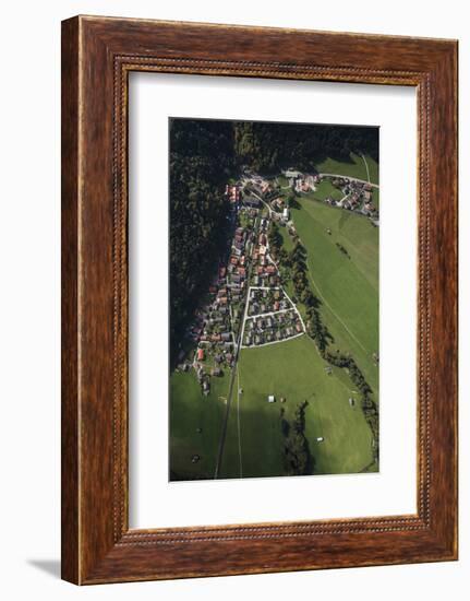 Grainau, Hammersbach, Town Centre, Resort, Tourism Region-Frank Fleischmann-Framed Photographic Print