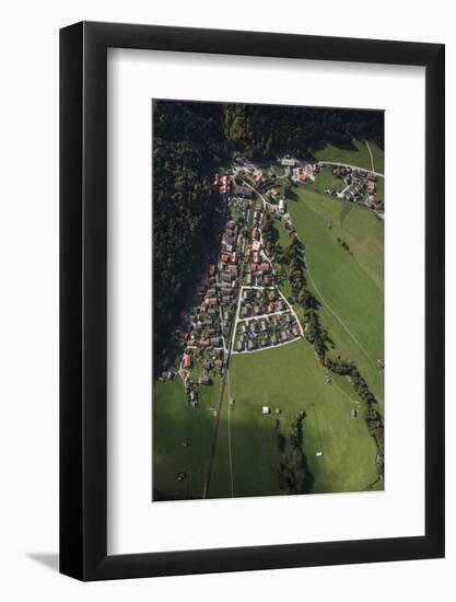 Grainau, Hammersbach, Town Centre, Resort, Tourism Region-Frank Fleischmann-Framed Photographic Print