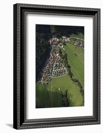 Grainau, Hammersbach, Town Centre, Resort, Tourism Region-Frank Fleischmann-Framed Photographic Print