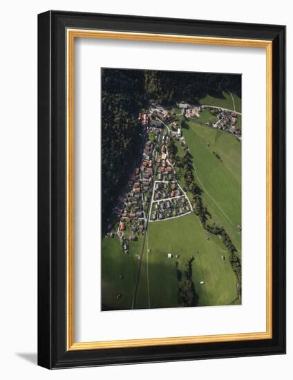 Grainau, Hammersbach, Town Centre, Resort, Tourism Region-Frank Fleischmann-Framed Photographic Print