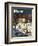 "Gramercy Park" Saturday Evening Post Cover, February 11, 1950-John Falter-Framed Giclee Print