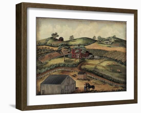 Grampa’s House-Barbara Jeffords-Framed Art Print