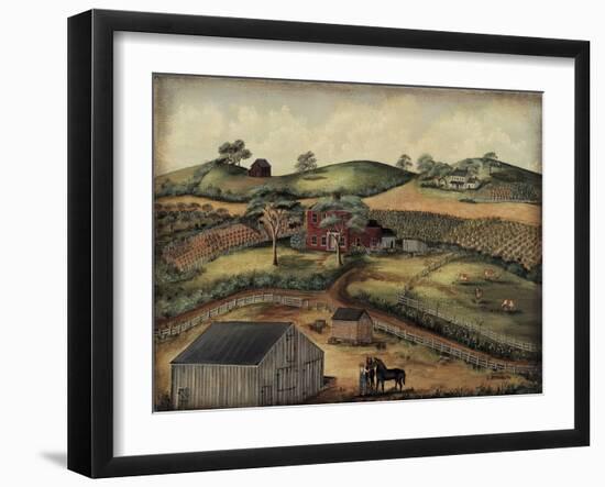 Grampa’s House-Barbara Jeffords-Framed Art Print