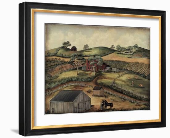 Grampa’s House-Barbara Jeffords-Framed Art Print