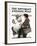 "Gramps and the Snowman" Saturday Evening Post Cover, December 20,1919-Norman Rockwell-Framed Giclee Print