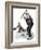 "Gramps at the Plate", August 5,1916-Norman Rockwell-Framed Giclee Print