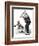 "Gramps at the Plate", August 5,1916-Norman Rockwell-Framed Giclee Print