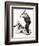"Gramps at the Plate", August 5,1916-Norman Rockwell-Framed Giclee Print