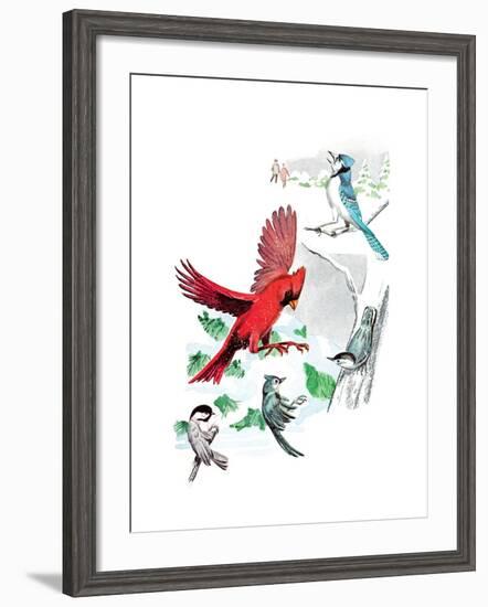 Gramps' Nature Tales - Jack & Jill-Bill Walsh-Framed Giclee Print