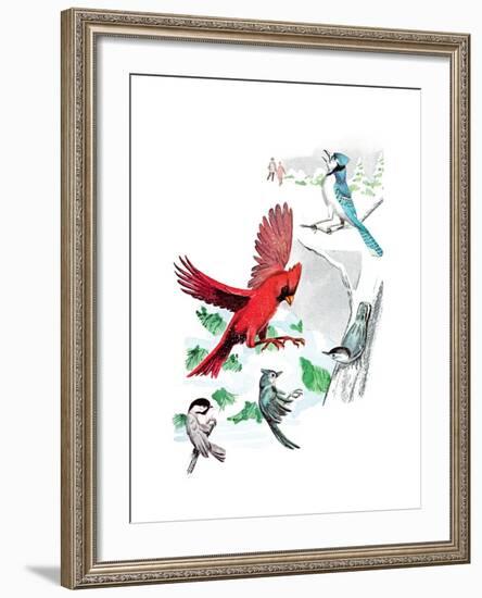 Gramps' Nature Tales - Jack & Jill-Bill Walsh-Framed Giclee Print