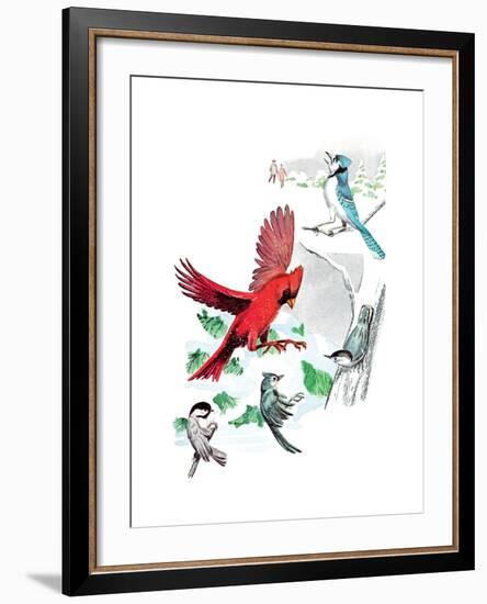 Gramps' Nature Tales - Jack & Jill-Bill Walsh-Framed Giclee Print