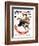 "Gramps on Rocking Horse" Saturday Evening Post Cover, December 16,1933-Norman Rockwell-Framed Giclee Print