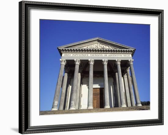 Gran Madre Di Dio Church, Turin, Piedmont, Italy, Europe-Vincenzo Lombardo-Framed Photographic Print