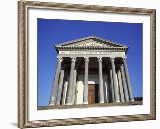 Gran Madre Di Dio Church, Turin, Piedmont, Italy, Europe-Vincenzo Lombardo-Framed Photographic Print