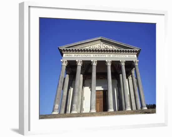 Gran Madre Di Dio Church, Turin, Piedmont, Italy, Europe-Vincenzo Lombardo-Framed Photographic Print