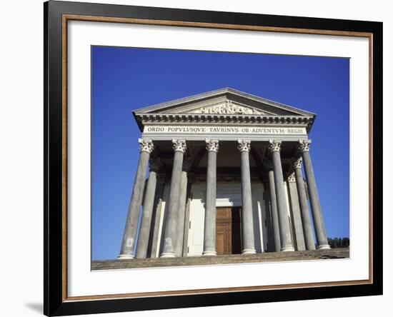 Gran Madre Di Dio Church, Turin, Piedmont, Italy, Europe-Vincenzo Lombardo-Framed Photographic Print