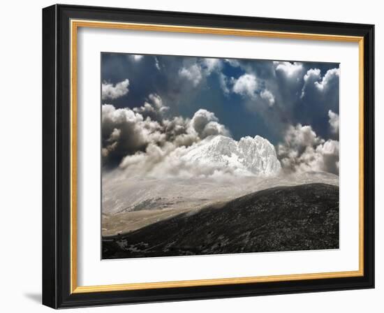 Gran Sasso d'Italia-Andrea Costantini-Framed Photographic Print