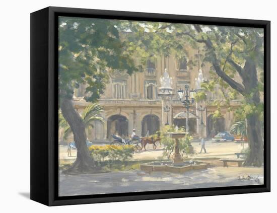 Gran Teatro, Havanna, 2010-Julian Barrow-Framed Premier Image Canvas