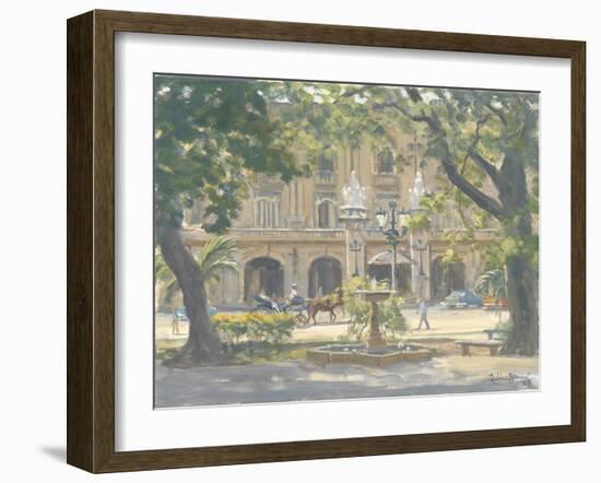 Gran Teatro, Havanna, 2010-Julian Barrow-Framed Giclee Print