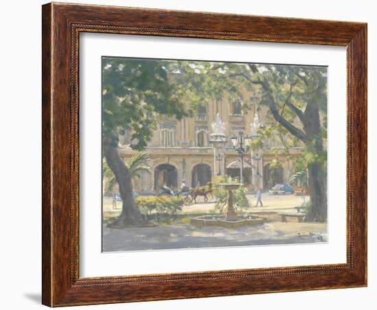 Gran Teatro, Havanna, 2010-Julian Barrow-Framed Giclee Print