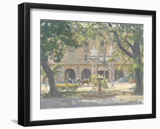 Gran Teatro, Havanna, 2010-Julian Barrow-Framed Giclee Print