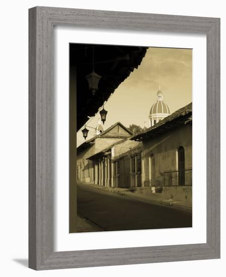 Granada, Cathedral of Granada, Nicaragua-John Coletti-Framed Photographic Print