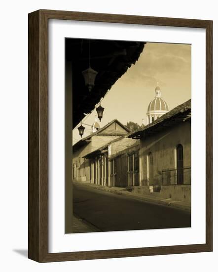 Granada, Cathedral of Granada, Nicaragua-John Coletti-Framed Photographic Print