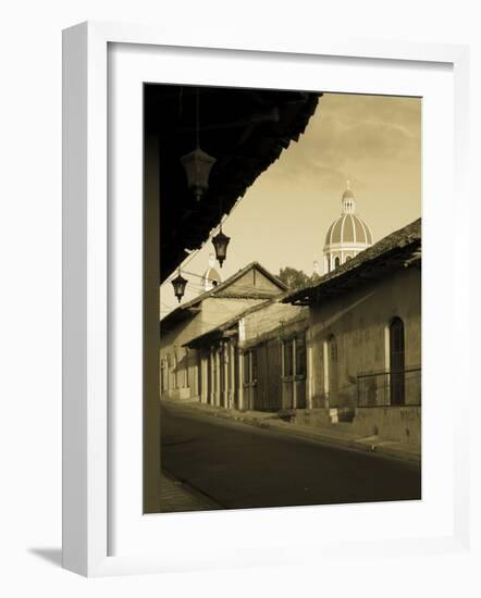 Granada, Cathedral of Granada, Nicaragua-John Coletti-Framed Photographic Print