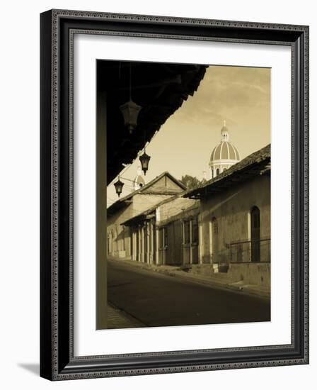 Granada, Cathedral of Granada, Nicaragua-John Coletti-Framed Photographic Print