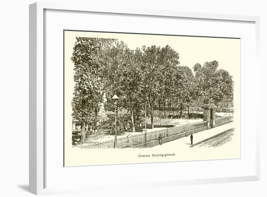 Granary Burying-Ground-null-Framed Giclee Print