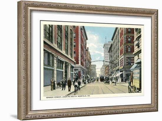 Granby Street, Norfolk-null-Framed Art Print