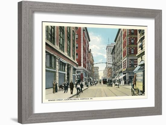 Granby Street, Norfolk-null-Framed Art Print