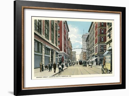 Granby Street, Norfolk-null-Framed Art Print