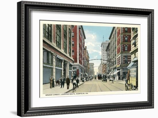 Granby Street, Norfolk-null-Framed Art Print