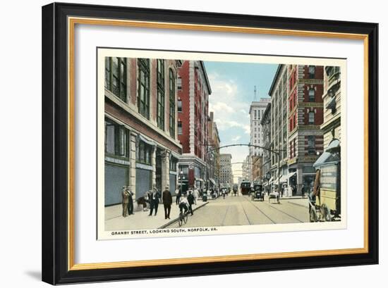 Granby Street, Norfolk-null-Framed Art Print