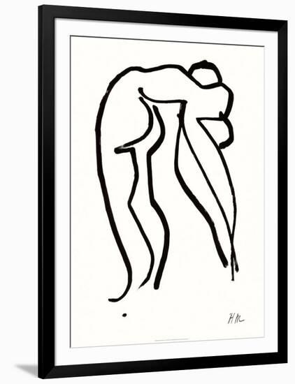 Grand Acrobate, c.1952-Henri Matisse-Framed Serigraph