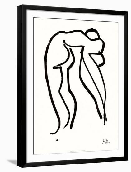 Grand Acrobate, c.1952-Henri Matisse-Framed Serigraph