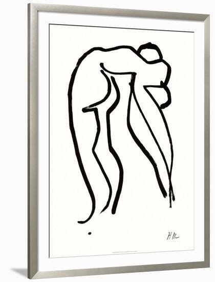 Grand Acrobate, c.1952-Henri Matisse-Framed Serigraph