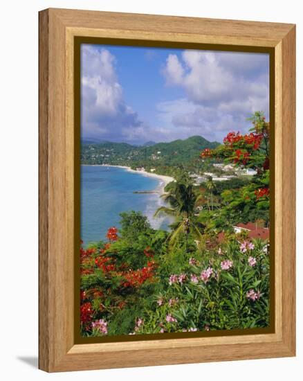 Grand Anse Beach, Grenada, Caribbean, West Indies-Robert Harding-Framed Premier Image Canvas