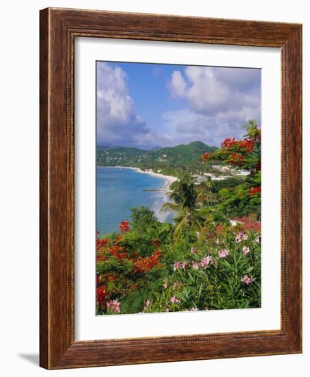 Grand Anse Beach, Grenada, Caribbean, West Indies-Robert Harding-Framed Photographic Print