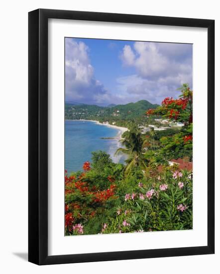 Grand Anse Beach, Grenada, Caribbean, West Indies-Robert Harding-Framed Photographic Print