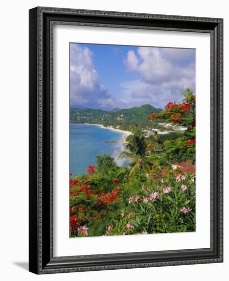 Grand Anse Beach, Grenada, Caribbean, West Indies-Robert Harding-Framed Photographic Print