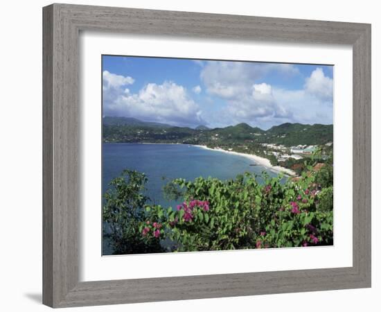 Grand Anse Beach, Grenada, Windward Islands, West Indies, Caribbean, Central America-Robert Harding-Framed Photographic Print