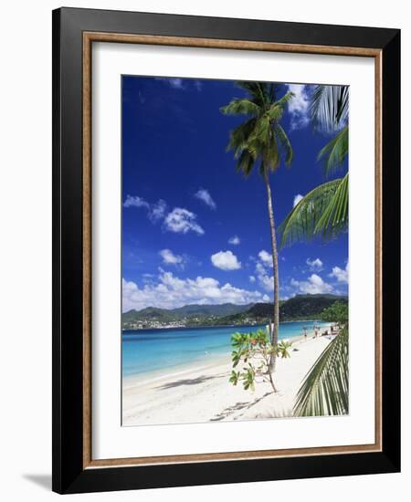 Grand Anse Beach, Grenada, Windward Islands, West Indies, Caribbean, Central America-John Miller-Framed Photographic Print