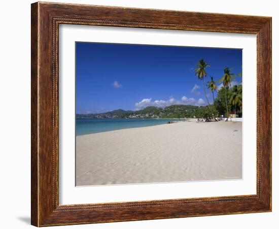 Grand Anse Beach, Grenada, Windward Islands, West Indies, Caribbean, Central America-Gavin Hellier-Framed Photographic Print